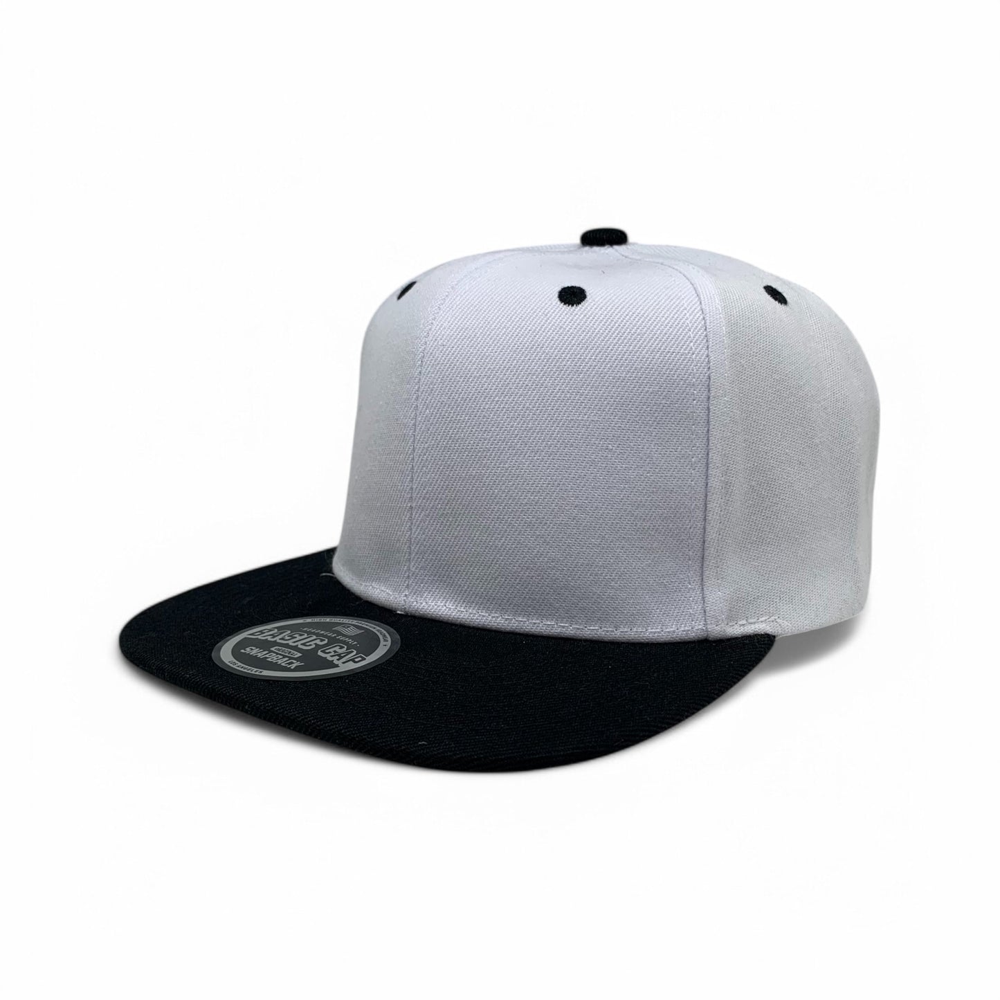 Plain Poly Snapback Hat 8002