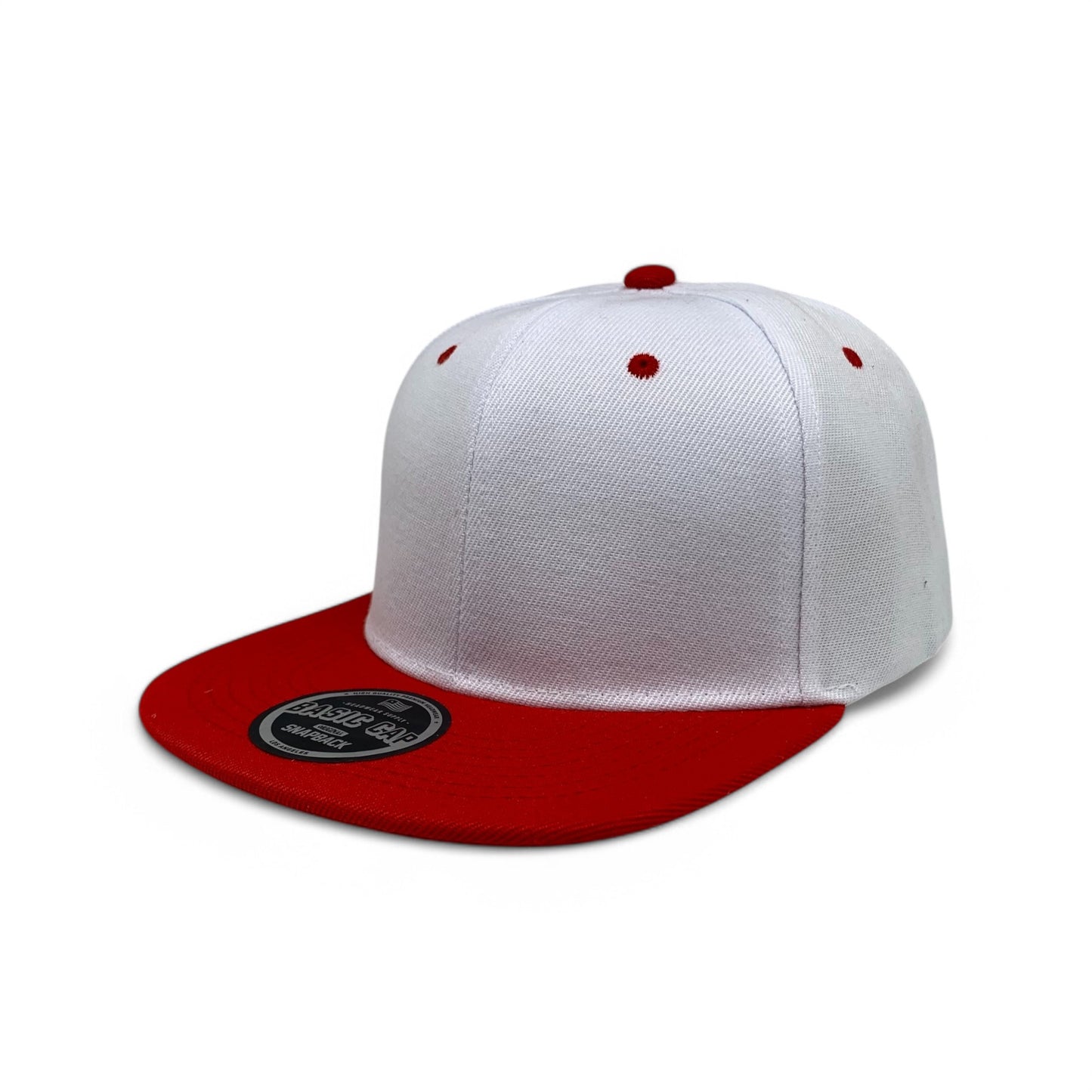 Plain Poly Snapback Hat 8002