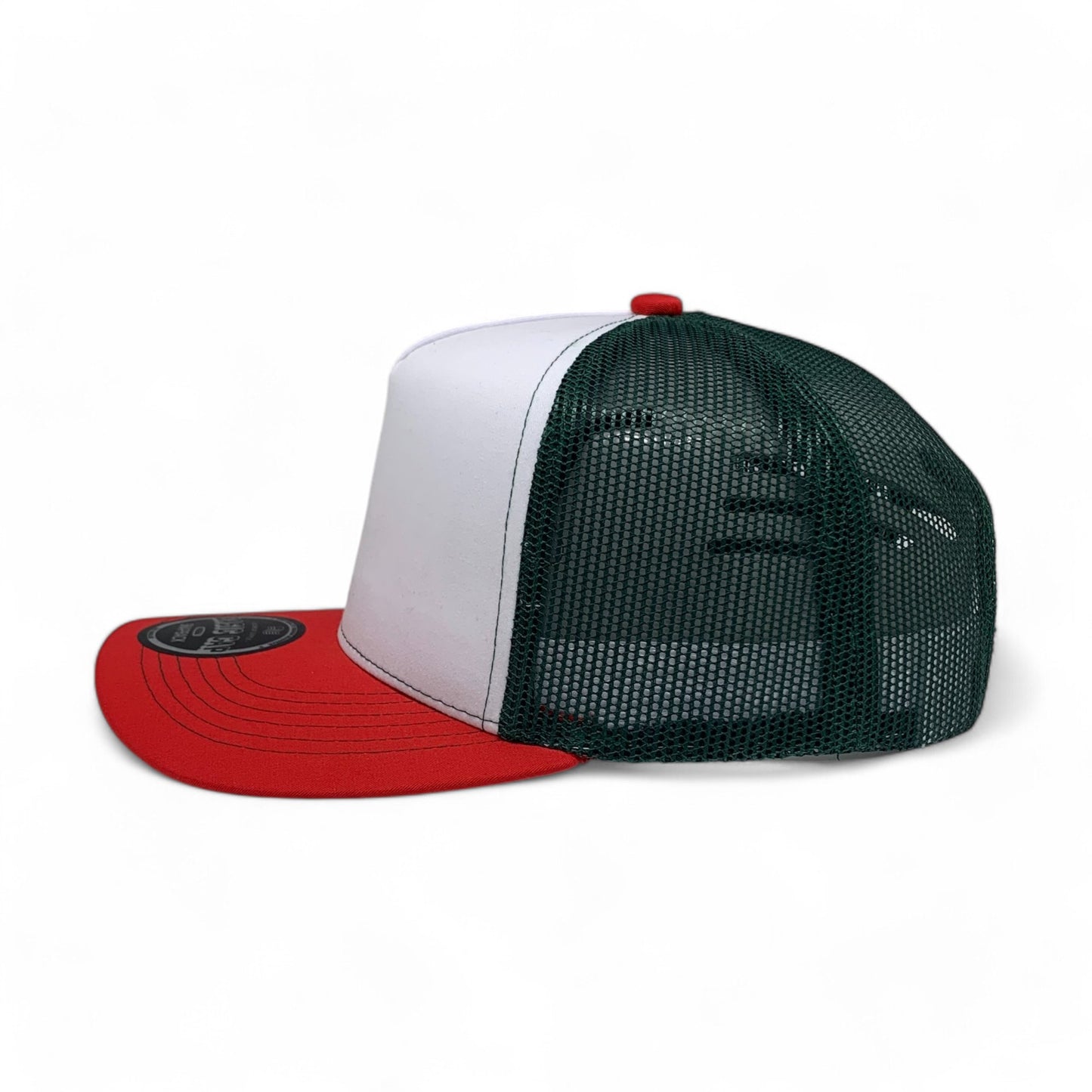 PLAIN CURVE 5PANEL UNDER MEXICO PRINTED MESH HAT - P5MM