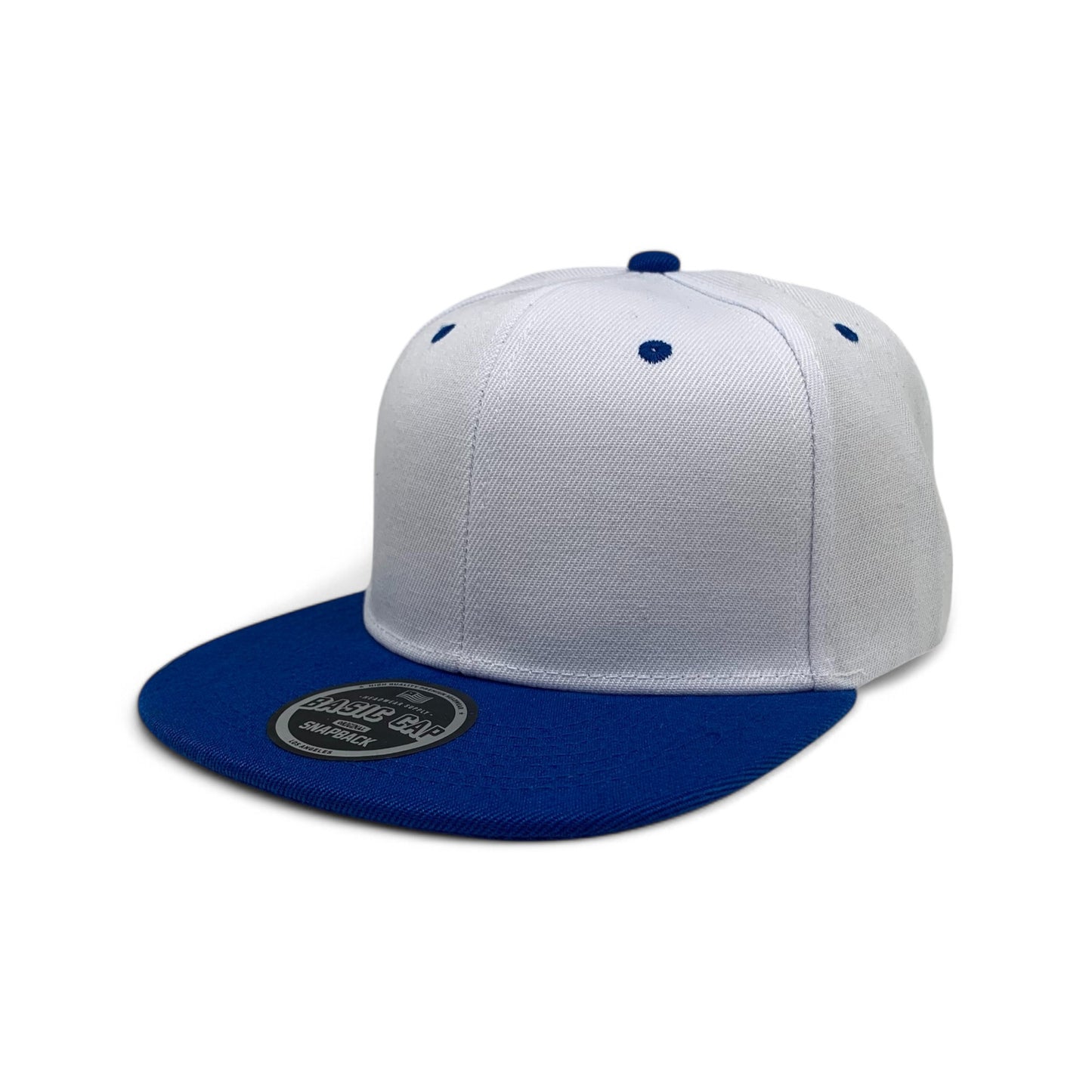 Plain Poly Snapback Hat 8002