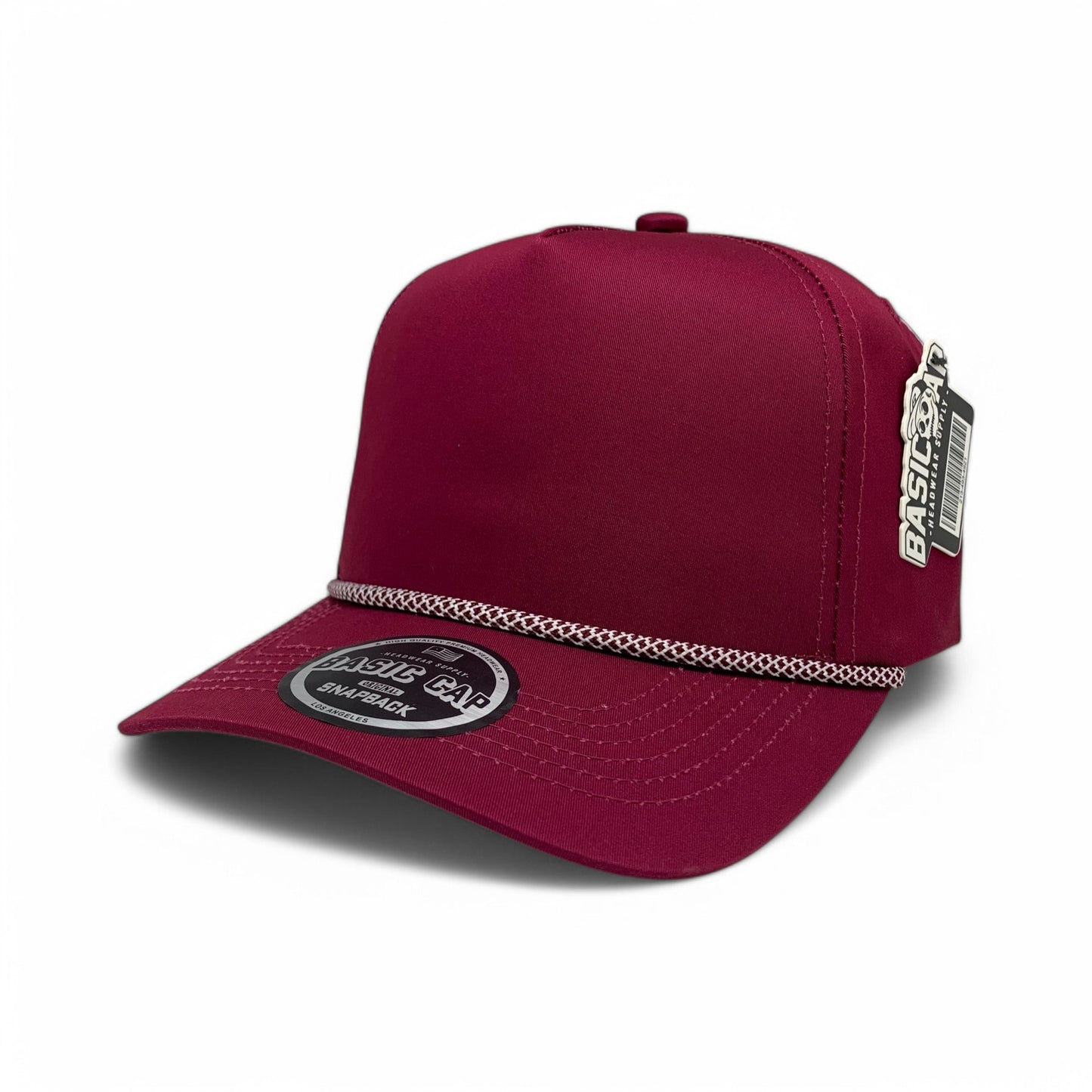 PLAIN CURVE 5PANEL WITH ROPE HAT - P5CR
