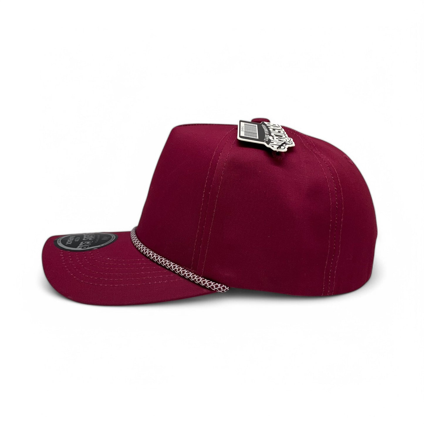 PLAIN CURVE 5PANEL WITH ROPE HAT - P5CR