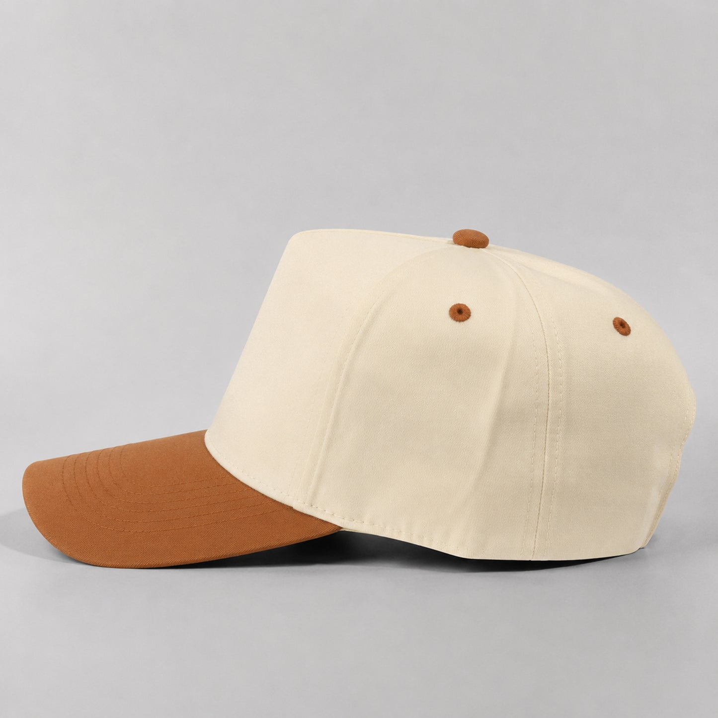 Plain Curve 5Panel Hat 5001