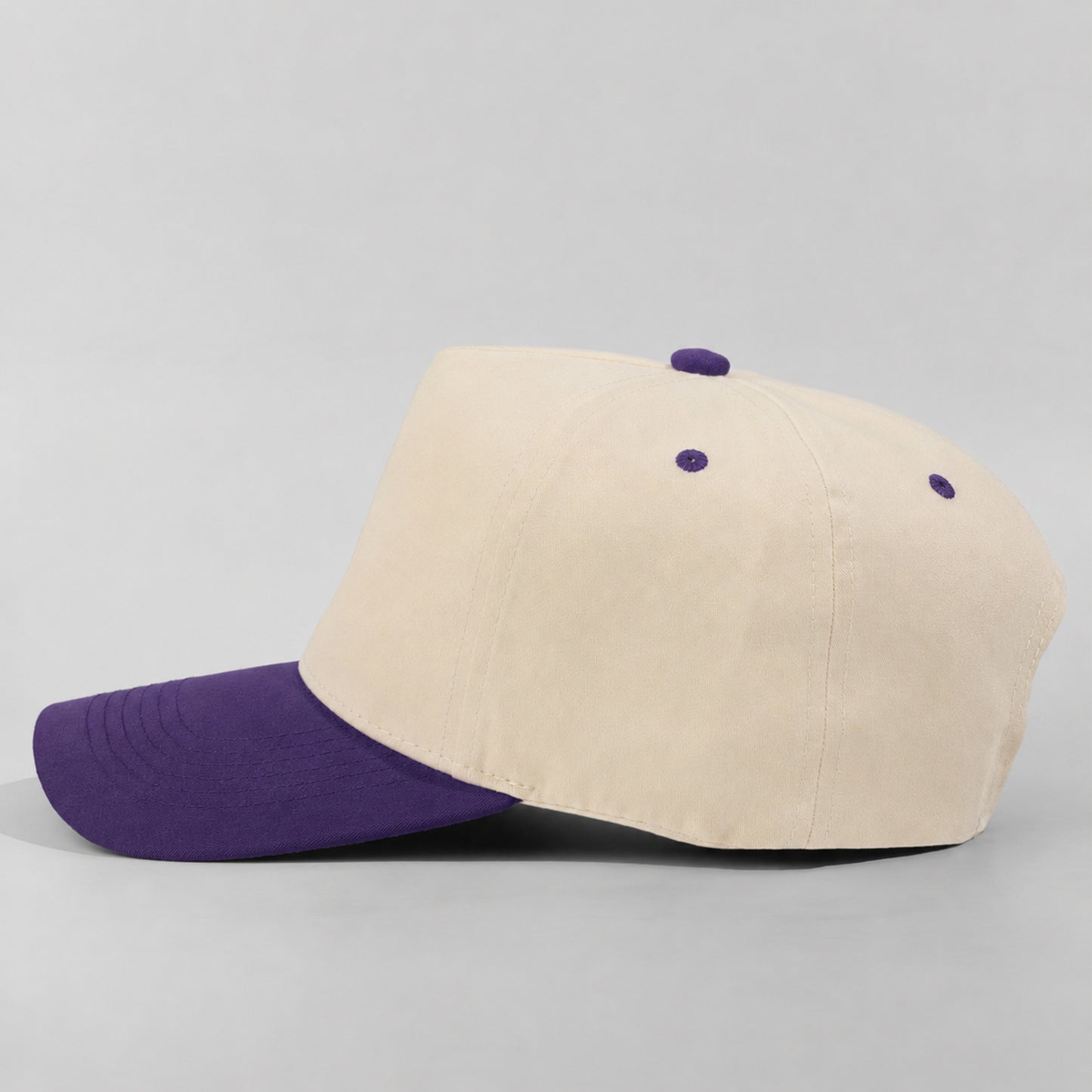 Plain Curve 5Panel Hat 5001