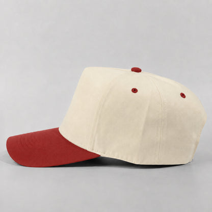 Plain Curve 5Panel Hat 5001