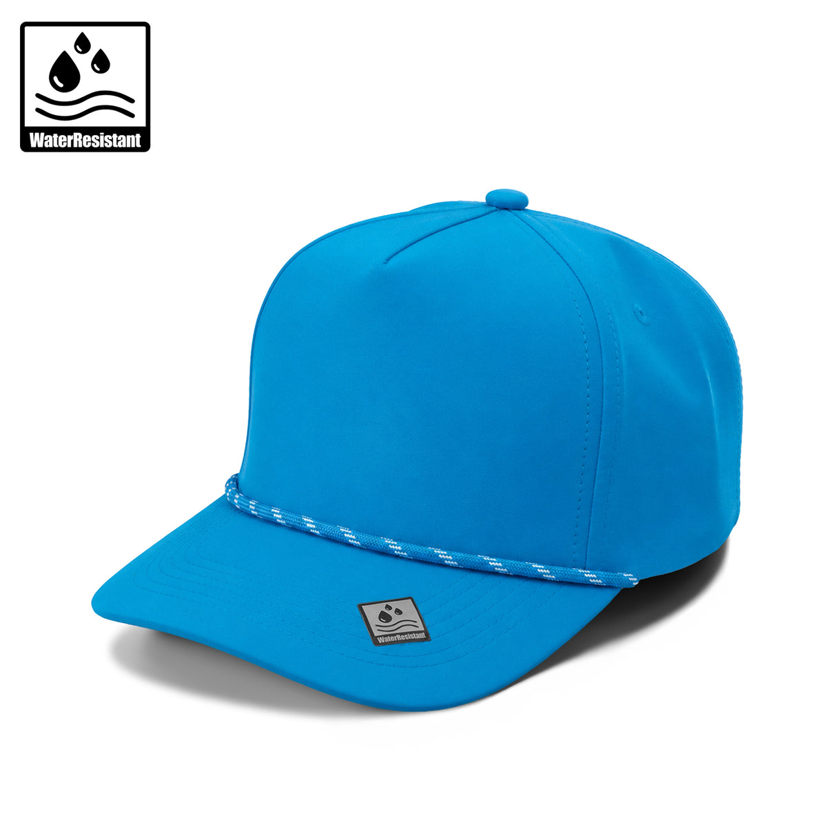 Plain Curve 5Panel Rope Hat Water Repellent 5002
