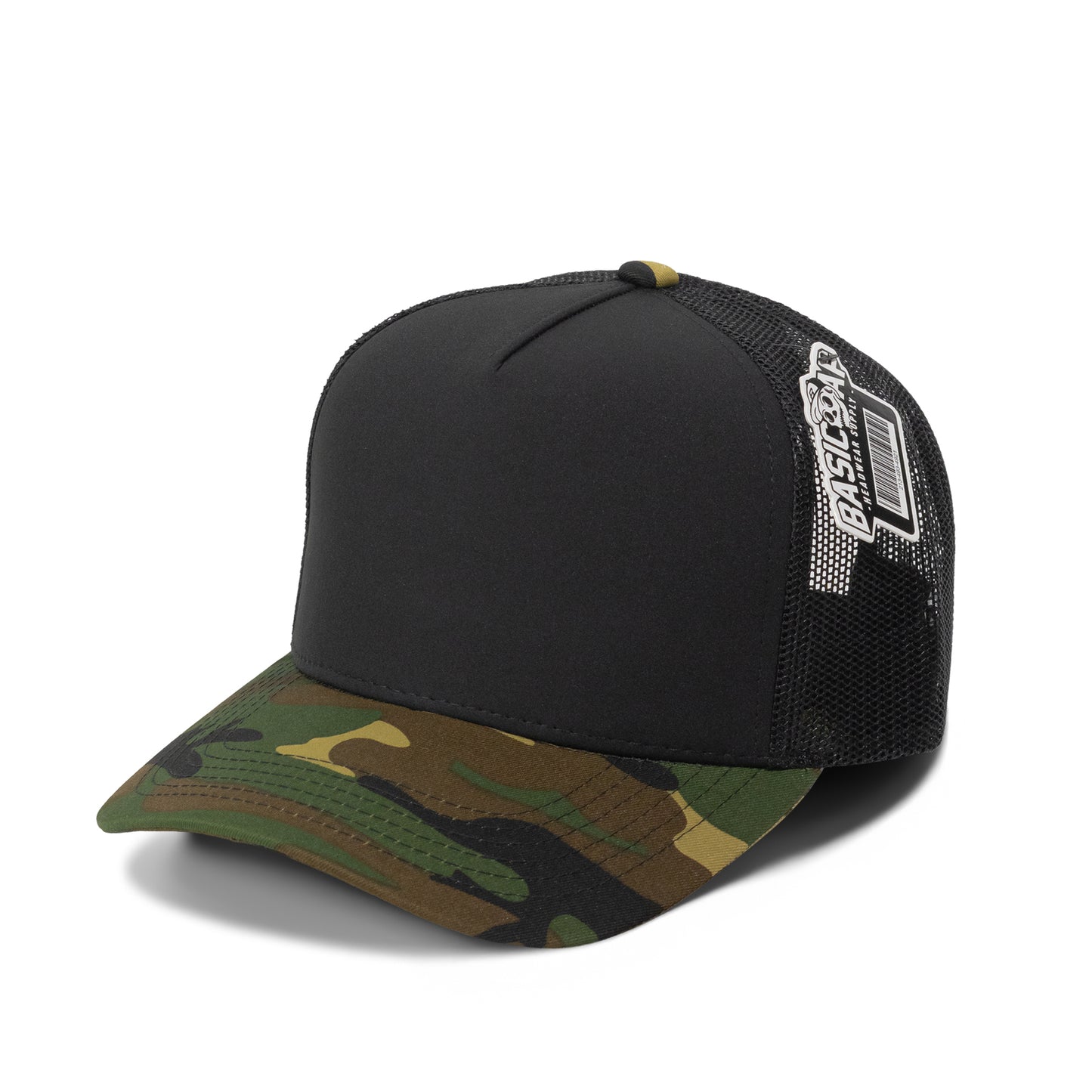 Plain Curve 5Panel Mesh Hat 5003
