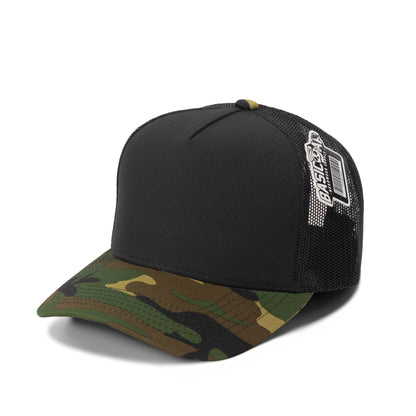 Plain Curve 5Panel Mesh Hat 5003