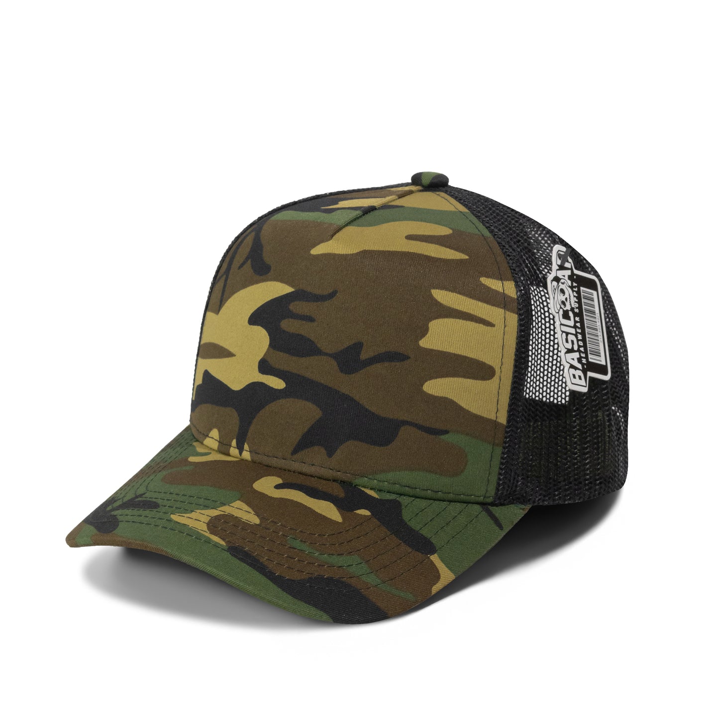 Plain Curve 5Panel Mesh Hat 5003