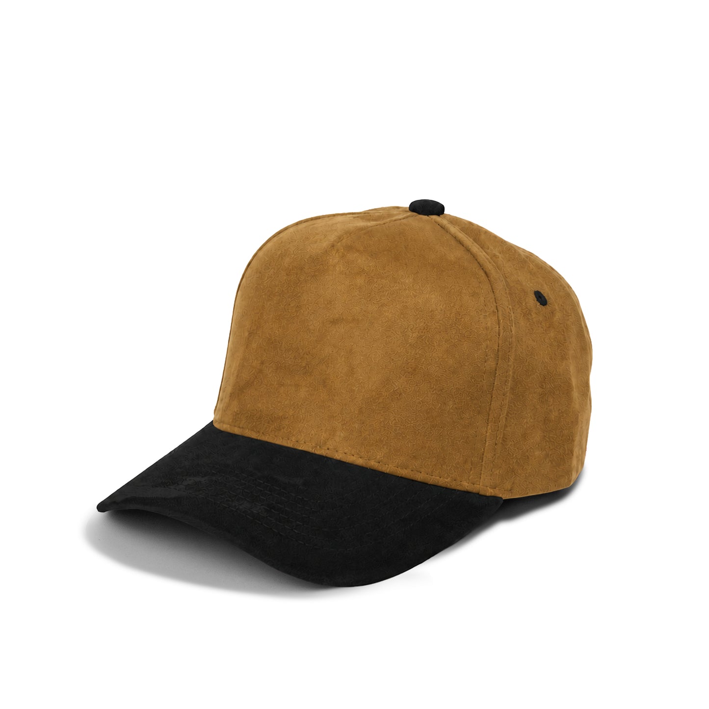 Plain Curve 5Panel Full Suede Hat 5004