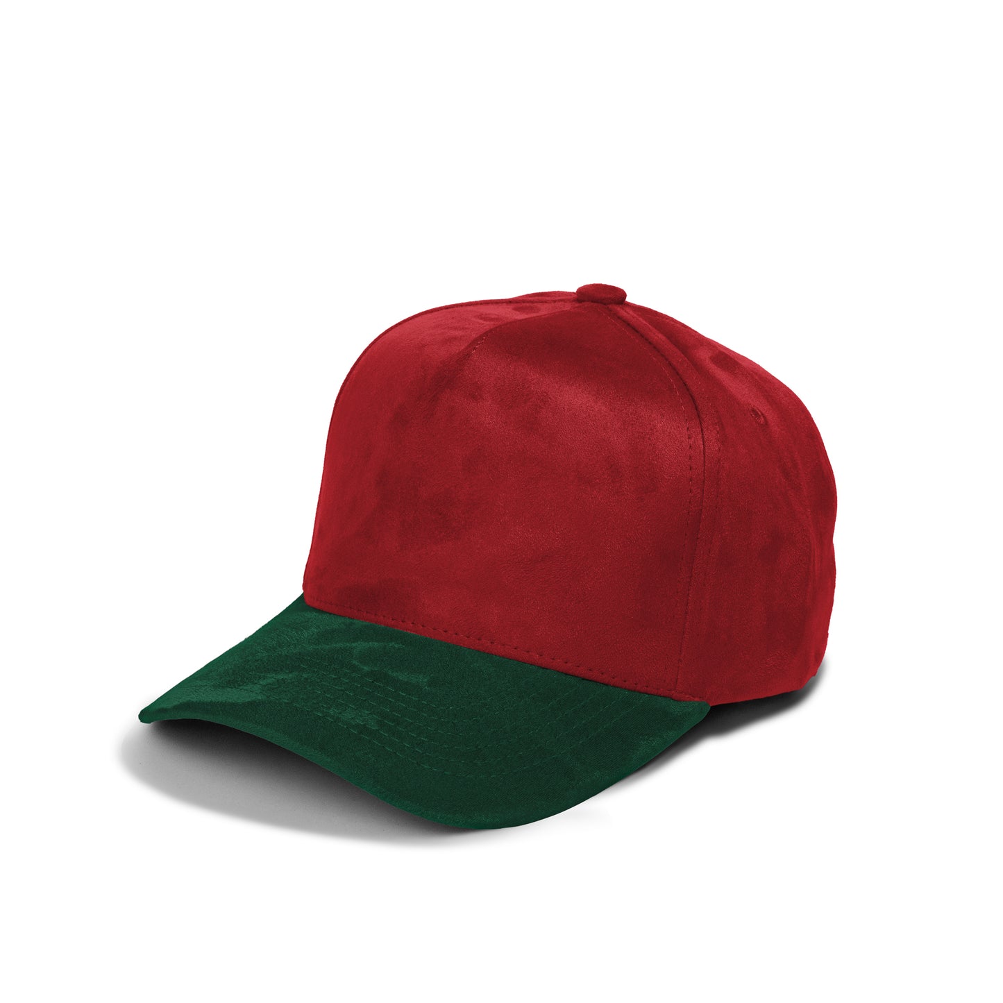 Plain Curve 5Panel Full Suede Hat 5004