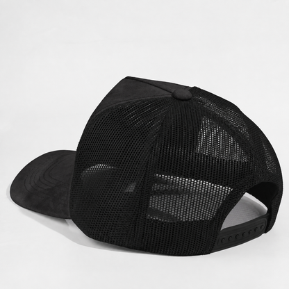Plain 5Panel Suede Curve Mesh 5005