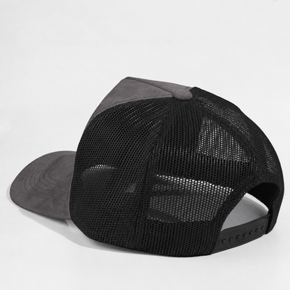 Plain 5Panel Suede Curve Mesh 5005