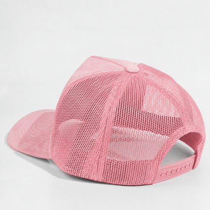 Plain 5Panel Suede Curve Mesh 5005