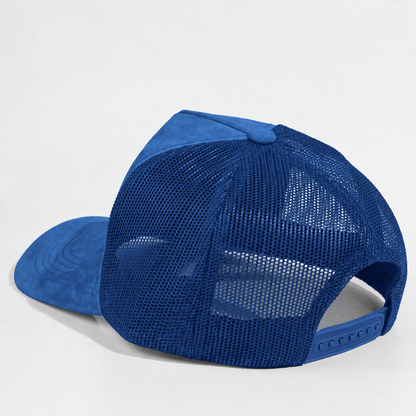 Plain 5Panel Suede Curve Mesh 5005