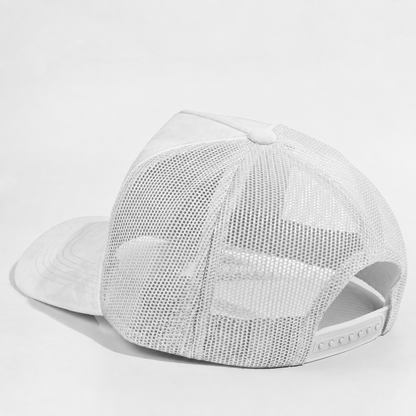Plain 5Panel Suede Curve Mesh 5005