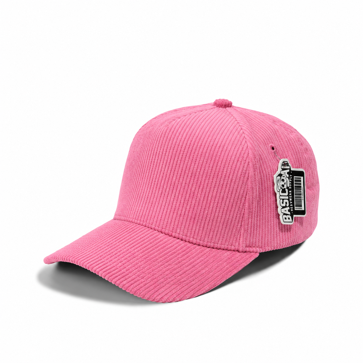 Plain Curve 5Panel Full Corduroy Hat 5008