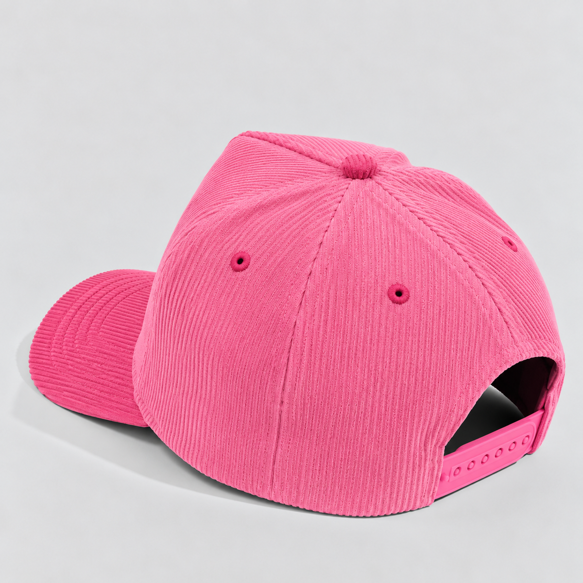 Plain Curve 5Panel Full Corduroy Hat 5008