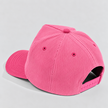 Plain Curve 5Panel Full Corduroy Hat 5008
