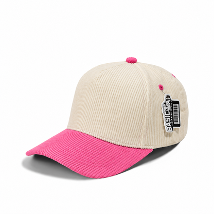 Plain Curve 5Panel Full Corduroy Hat 5008