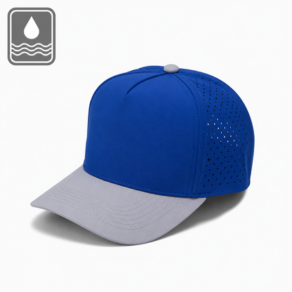 Plain Curve 5Panel Laser Hole Hat Water Repellent 5010