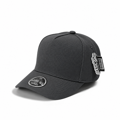 Plain Curve 5Panel Wool Hat 5011