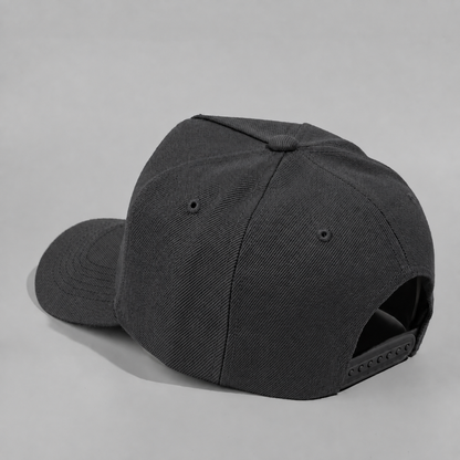 Plain Curve 5Panel Wool Hat 5011