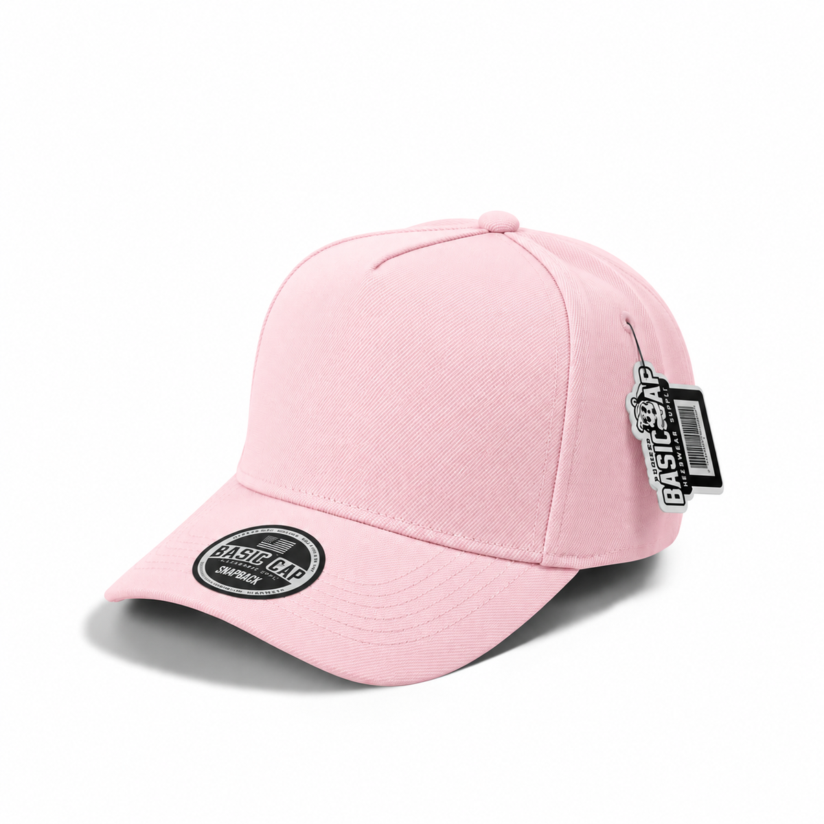 Plain Curve 5Panel Wool Hat 5011