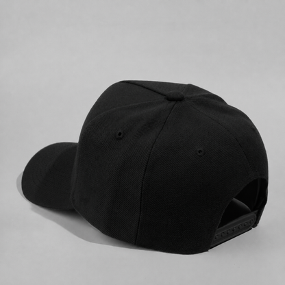 Plain Curve 5Panel Wool Hat 5011
