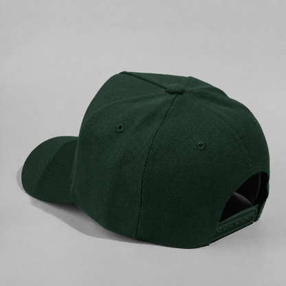 Plain Curve 5Panel Wool Hat 5011