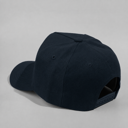 Plain Curve 5Panel Wool Hat 5011