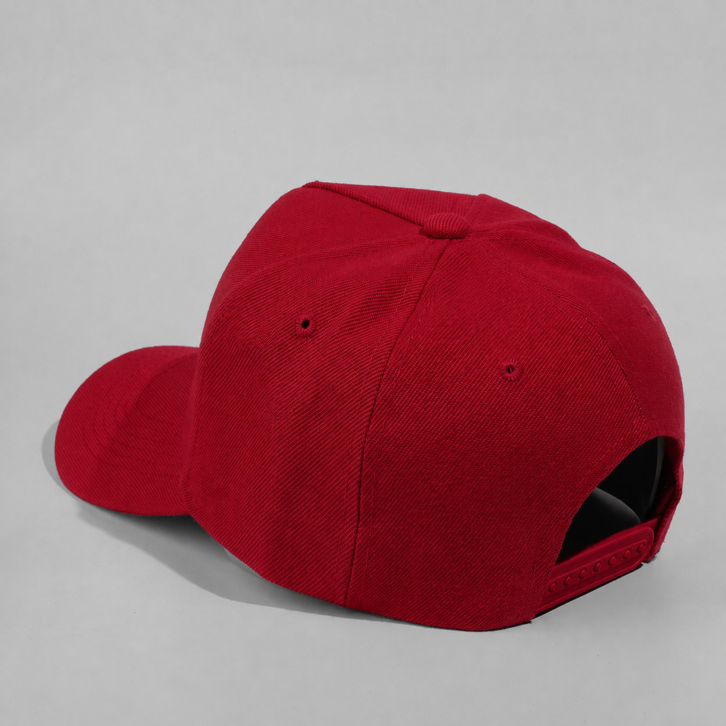 Plain Curve 5Panel Wool Hat 5011