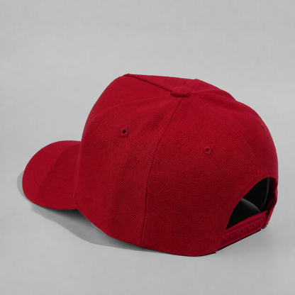 Plain Curve 5Panel Wool Hat 5011