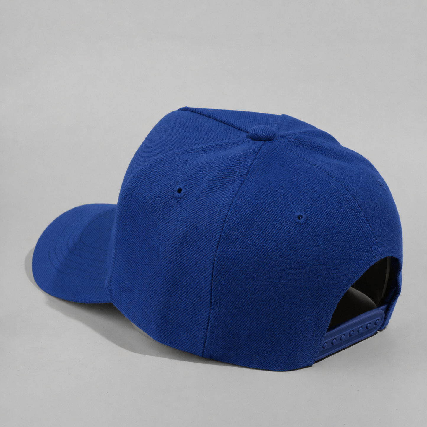 Plain Curve 5Panel Wool Hat 5011