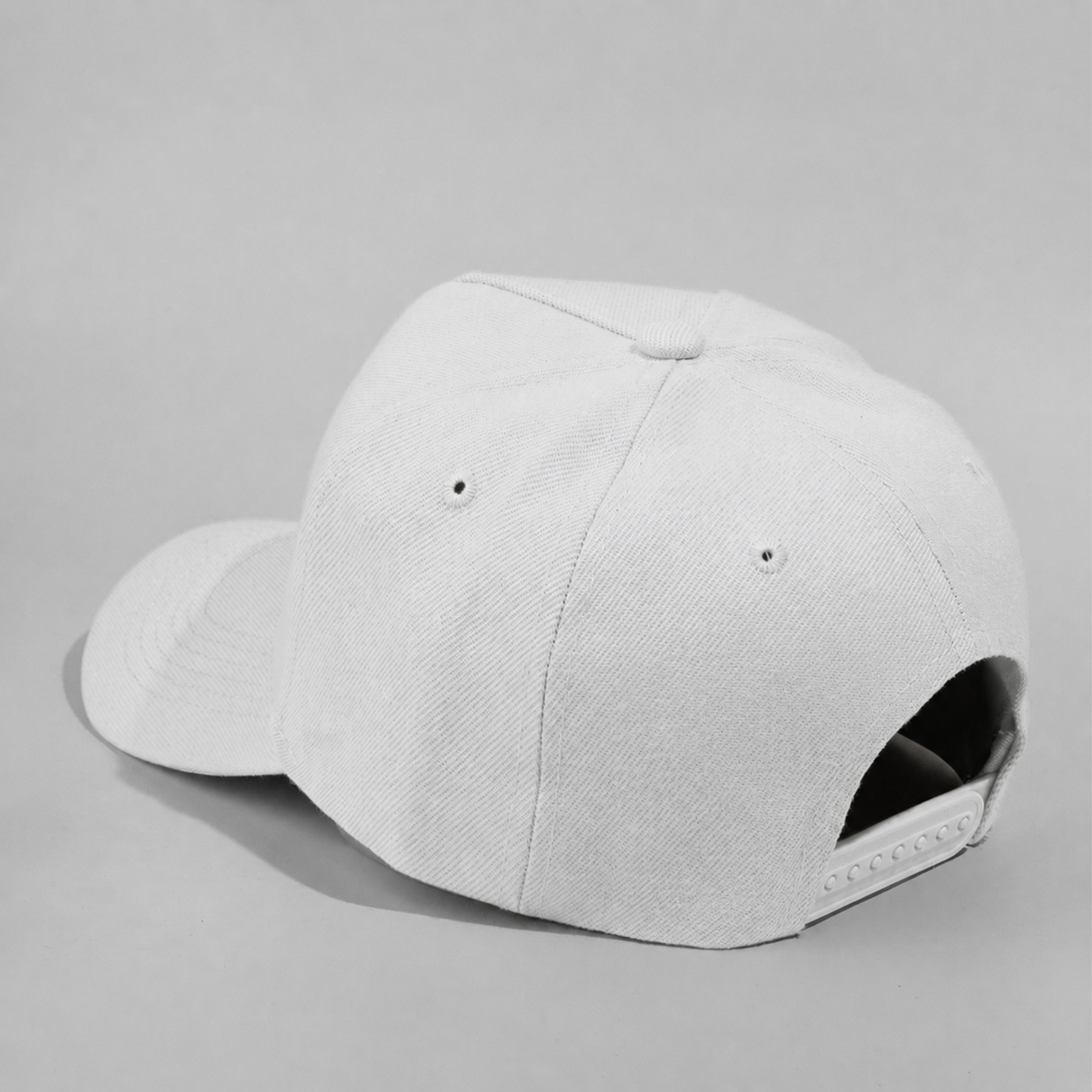 Plain Curve 5Panel Wool Hat 5011