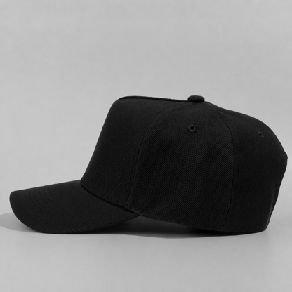 Plain Curve 5Panel Wool Hat 5011