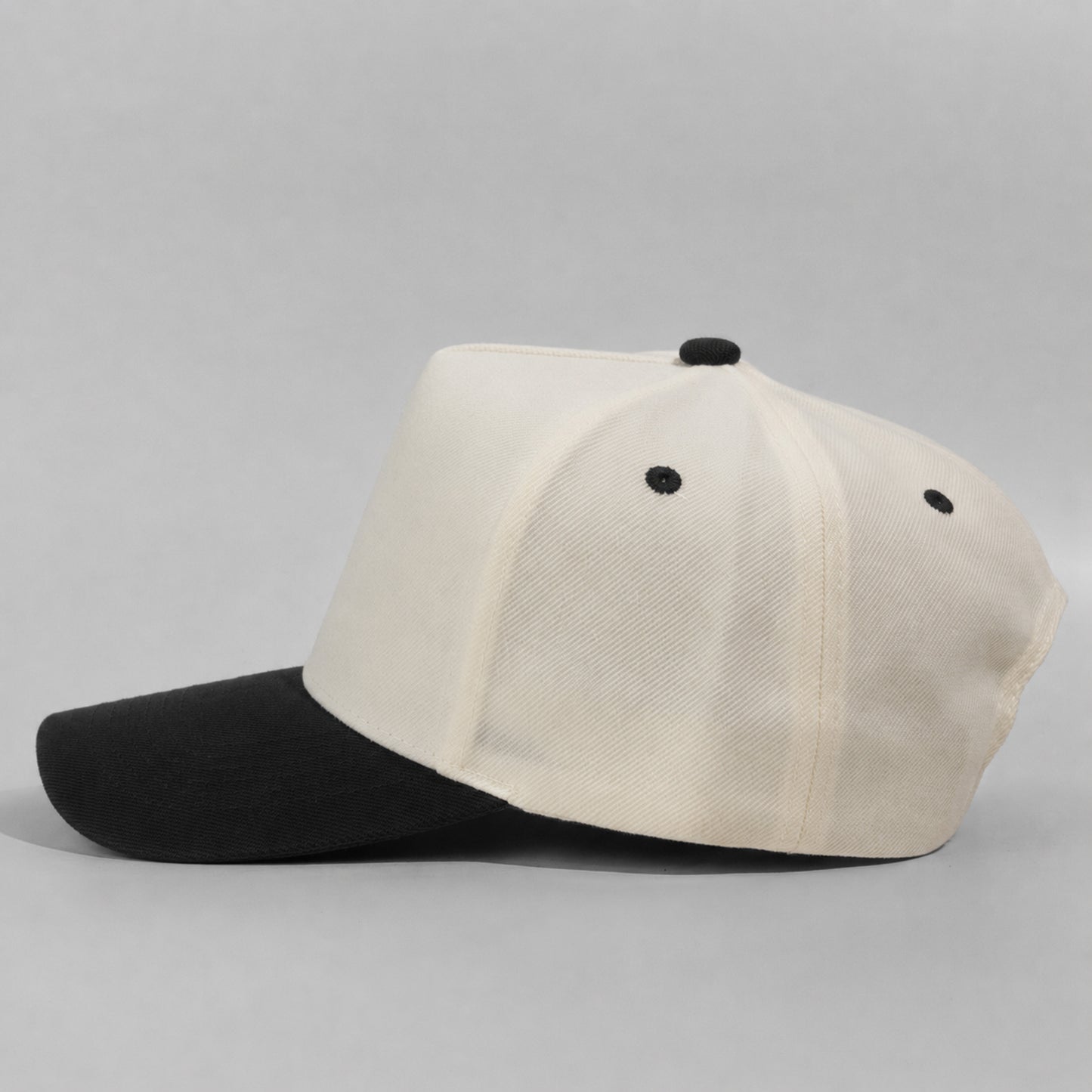 Plain Curve 5Panel Wool Hat 5011