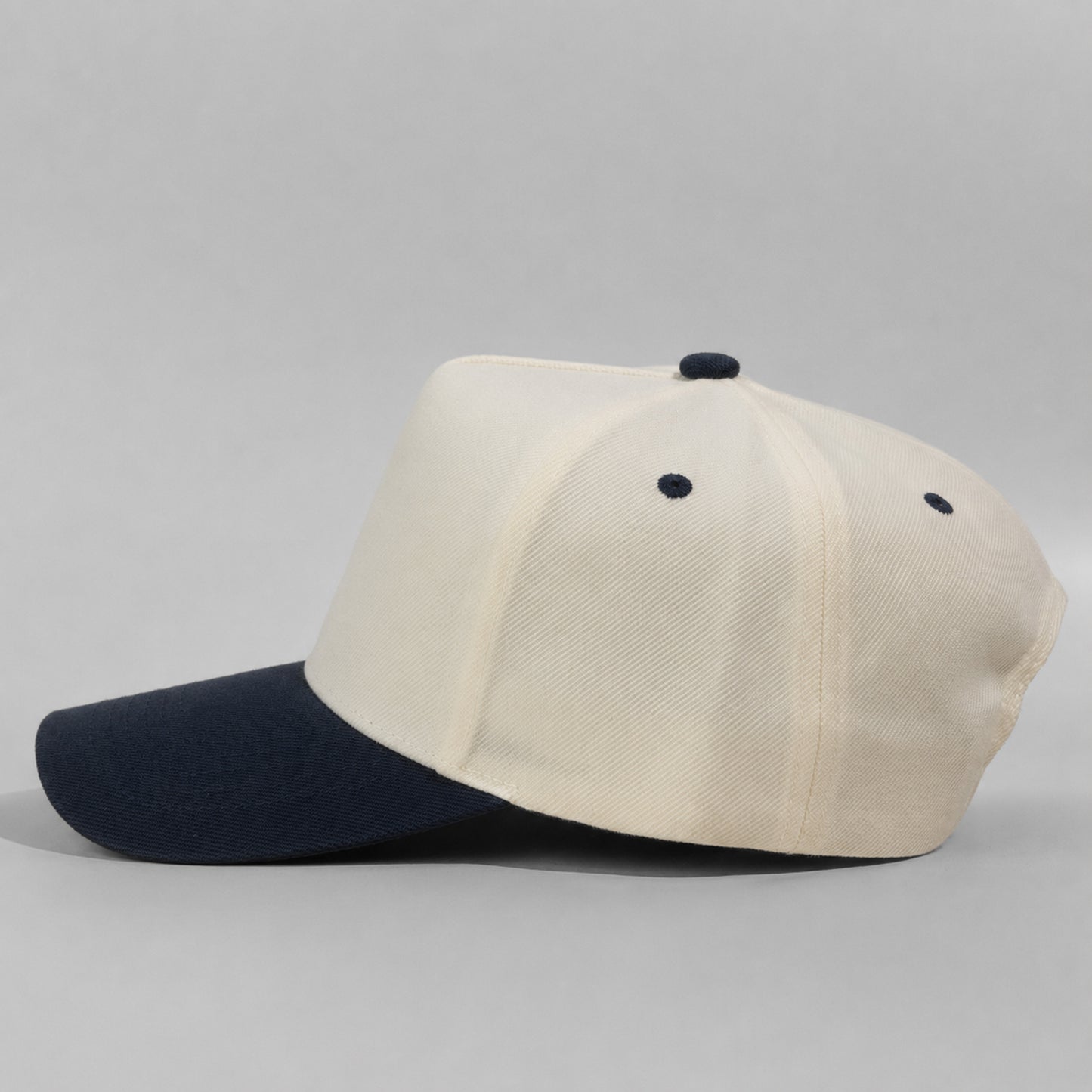 Plain Curve 5Panel Wool Hat 5011