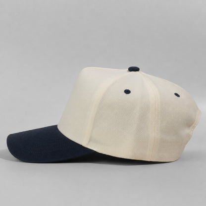 Plain Curve 5Panel Wool Hat 5011