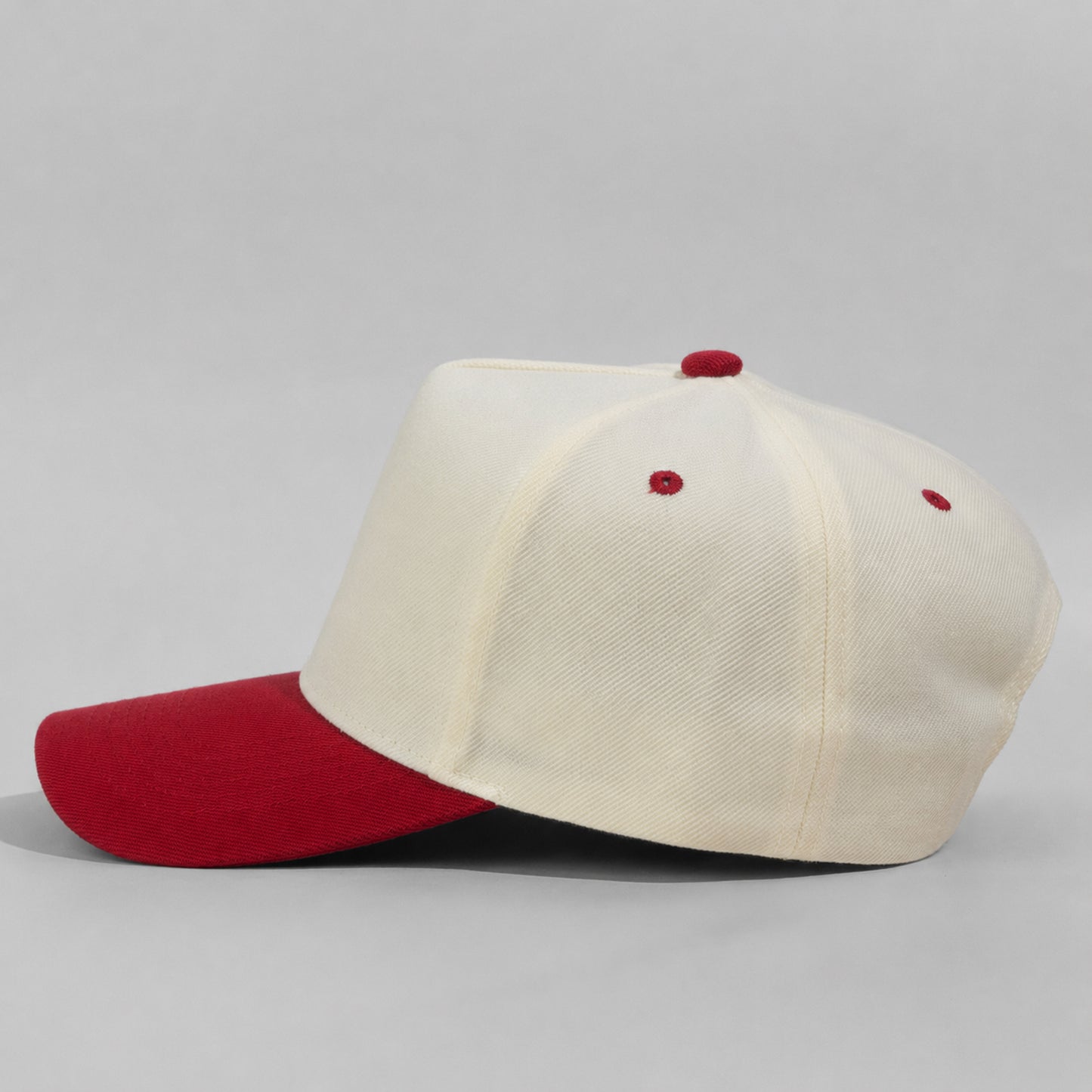 Plain Curve 5Panel Wool Hat 5011