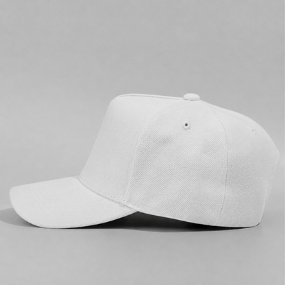 Plain Curve 5Panel Wool Hat 5011