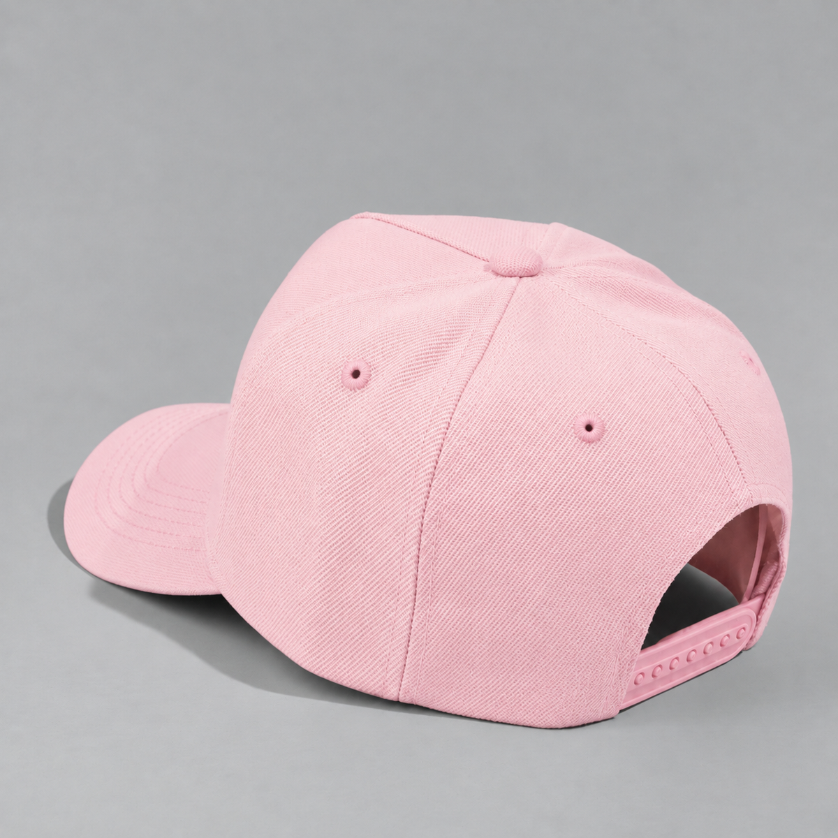 Plain Curve 5Panel Wool Hat 5011