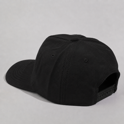 Plain Slight Curve Unstructured 5Panel Oxford Hat 5019