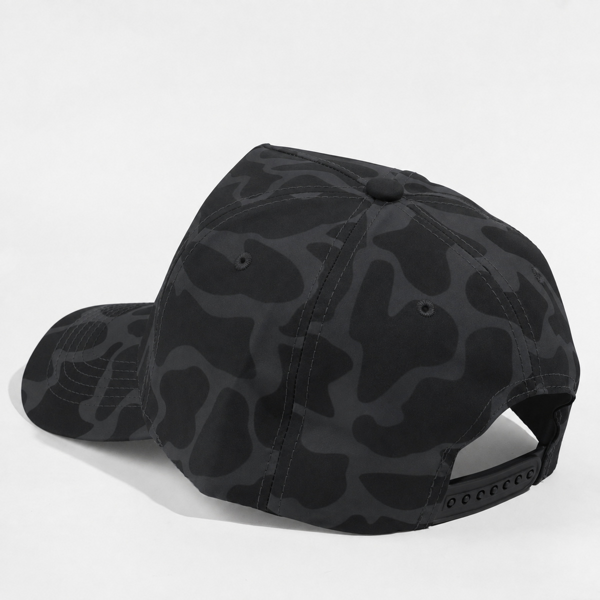 Plain Curve 5Panel Duck Camo Hat 5023