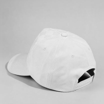 Plain Curve 5Panel Check Suede Hat 5029