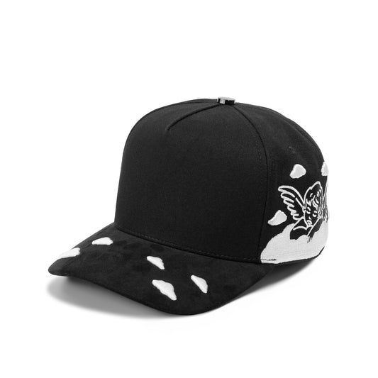 Plain Fancy Suede 5Panel Cap 5030 ANGEL CLOUD