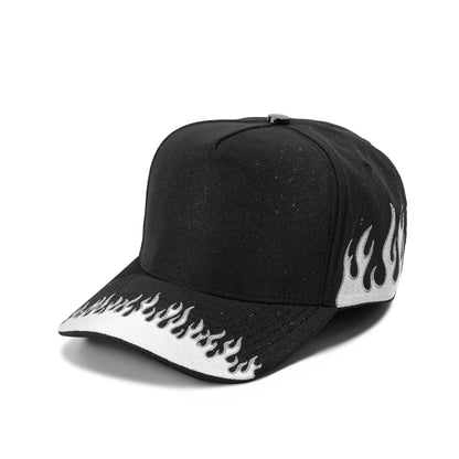 Plain 5Panel Fancy Hat FLAME 5030