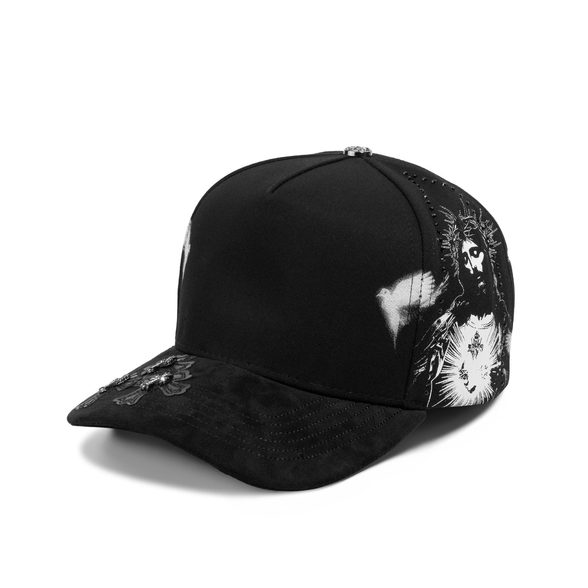 Plain 5Panel Fancy Hat 5030 JESUS CROSSES
