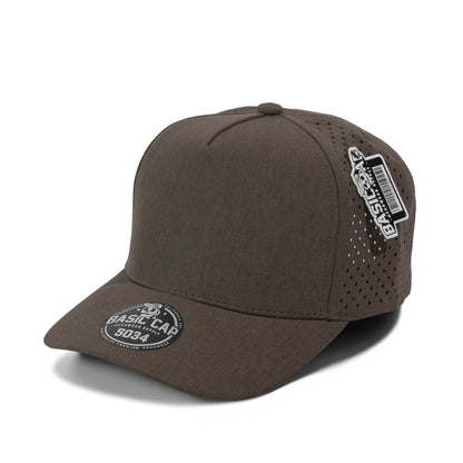 Plain Curve 5Panel NC Laser Hole Hat 5034