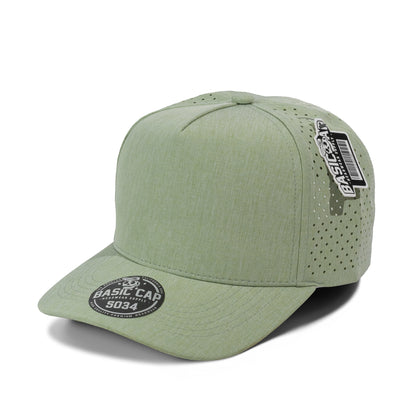 Plain Curve 5Panel NC Laser Hole Hat 5034